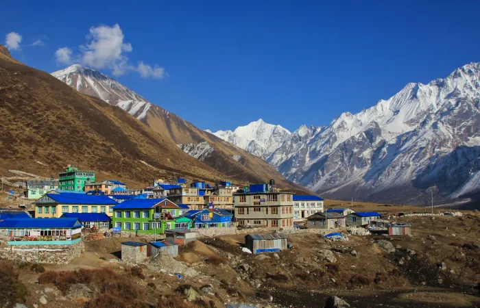 Langtang Valley – Village Kyanjin Gumba and mountains Tserko Ri, Gangchenpo and Poggen DopchuDay 6