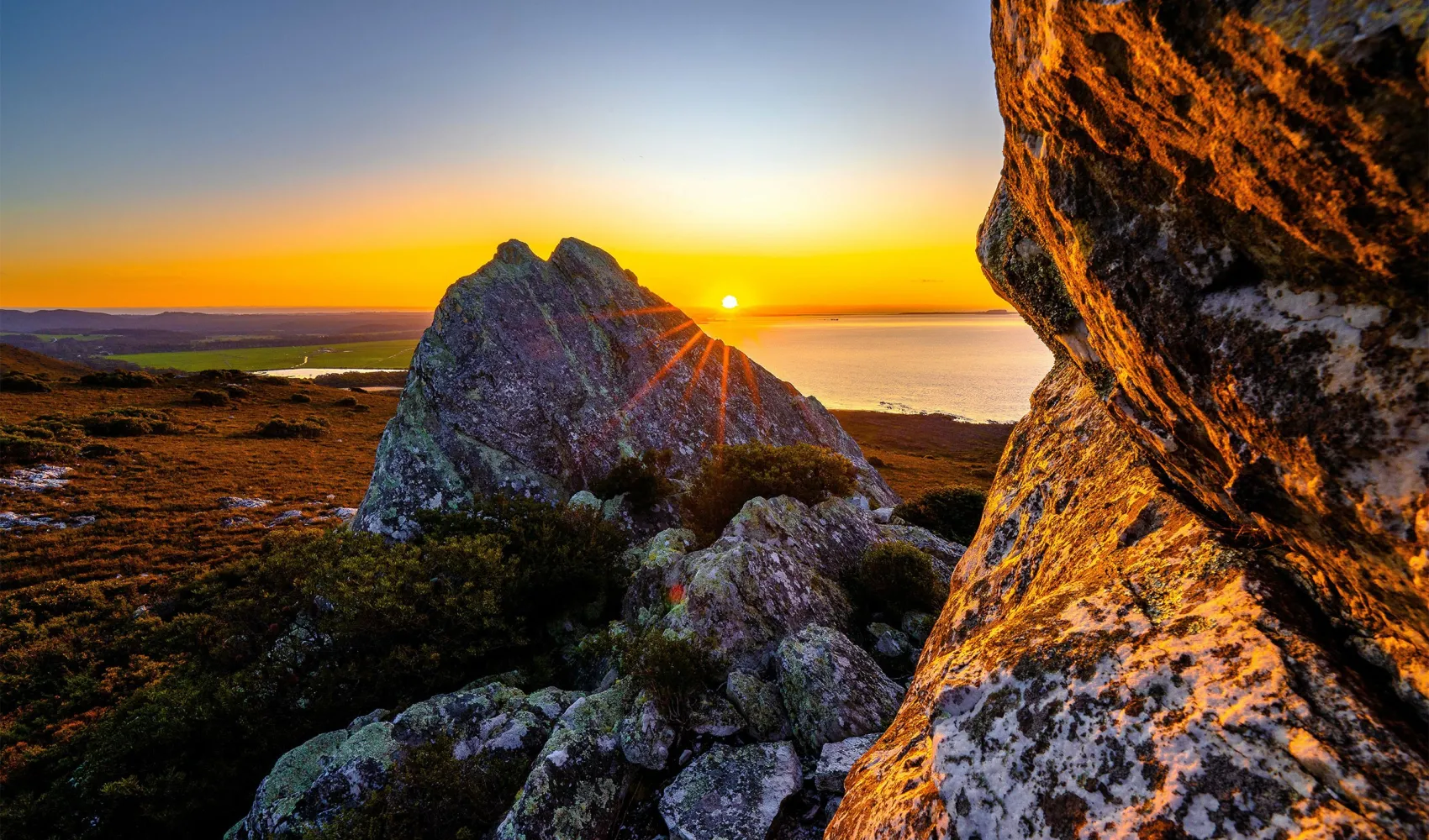 Tasmania Wild Coast Sunset